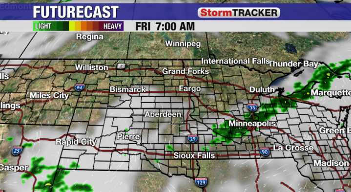 Northland Outdoor Forecast: A passing front may bring a few storms this weekend