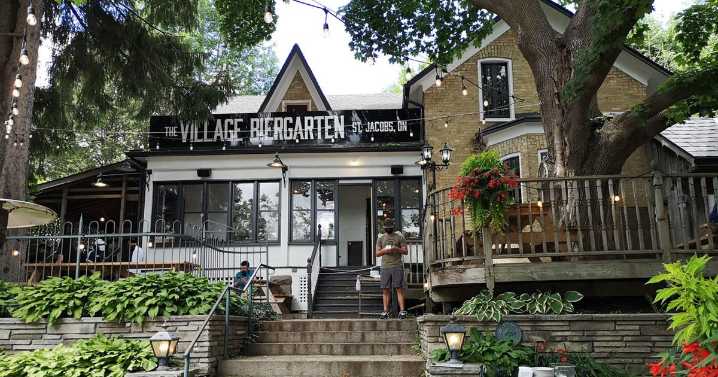 Village Biergarten in St. Jacobs closes and is for sale