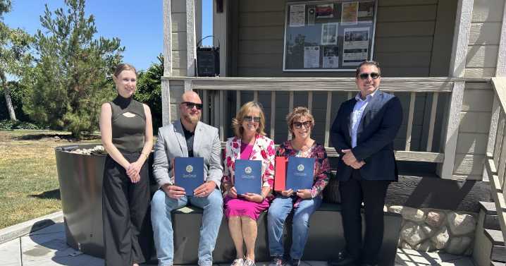 Recycled Gems: New 'energy' benches in Tehachapi