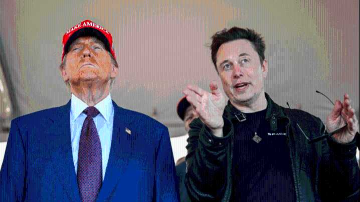 Trump threatens to cut 'crazy' Musk's government contracts