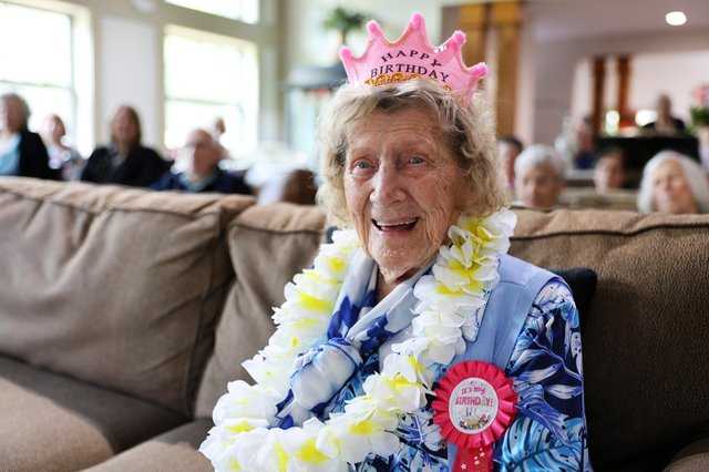 How this local WWII veteran celebrated her 100th birthday