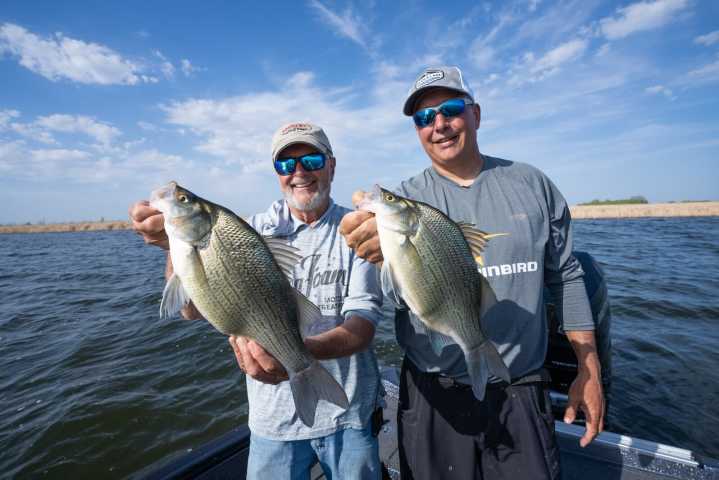Al Lindner films ‘Angling Edge’ TV segment on Devils Lake