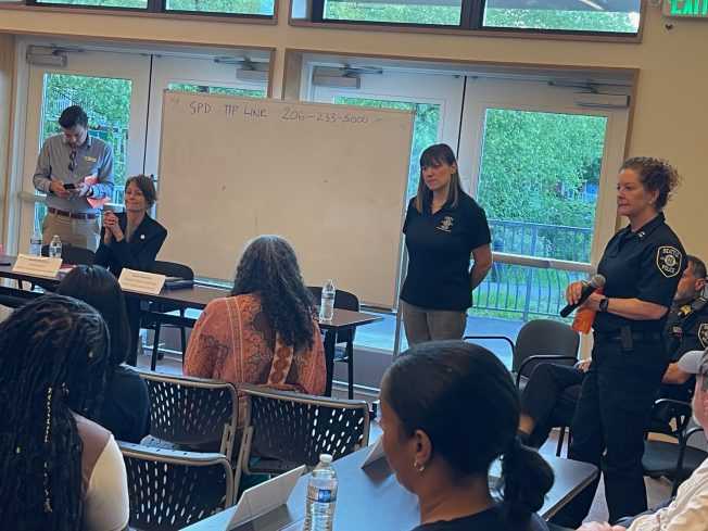 West Seattle Blog… | SPD and 911 changes – plus questions without answers – at Southwest Precinct Advisory Council meeting