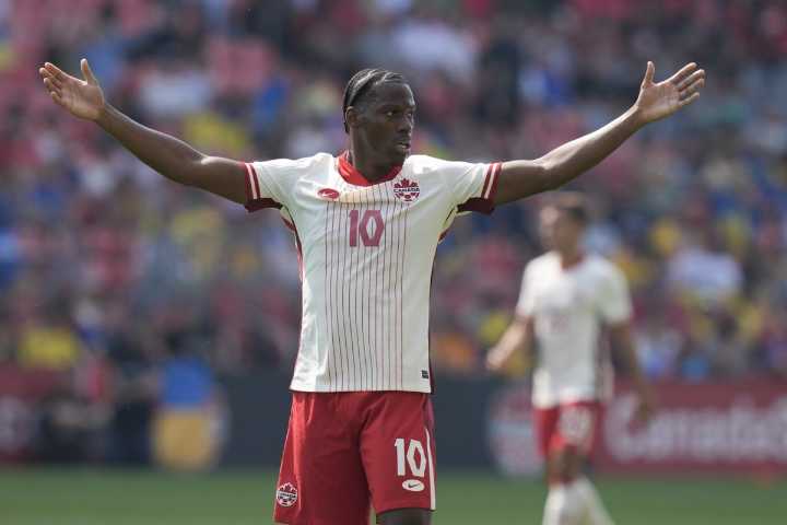 Big clubs hover as forward Jonathan David adds to his Canadian record goals total