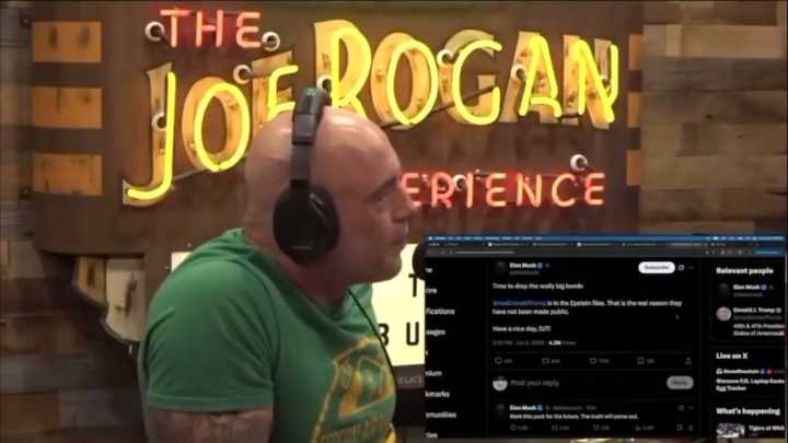 Joe Rogan and Kash Patel Learn Live On-Air That Trump and Musk Are Fighting: ‘Someone Should Take His Phone Away’