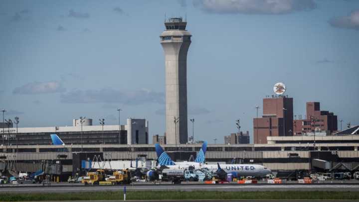 A runway under construction at Newark's beleaguered airport reopens early