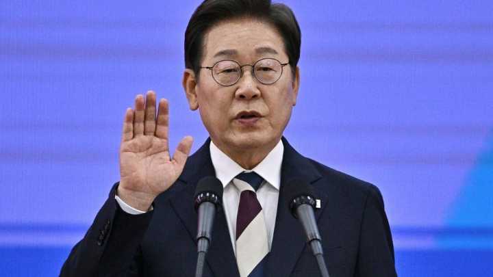 South Korea's new president vows to revive talks with North, strengthen US, Japan ties