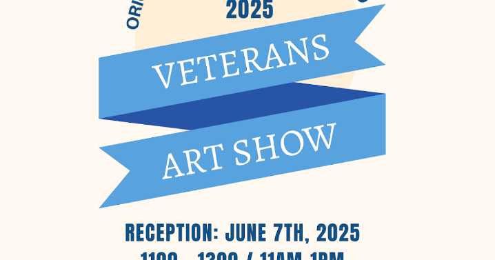 All-Veteran Art Exhibit; You're invited to meet the artists Saturday