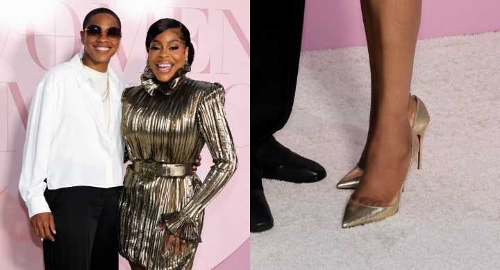 Niecy Nash Shines in Gold Louboutins at Black Women in Music Dinner