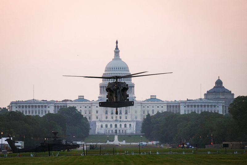 Trump warns protests at Army parade will be met with force