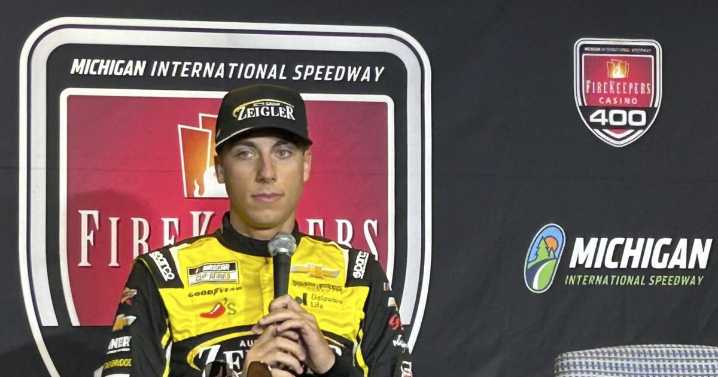 Carson Hocevar living the dream back home in Michigan as aggressive, headline