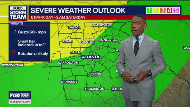 Weather alert | Strong storms possible again this weekend in North Georgia