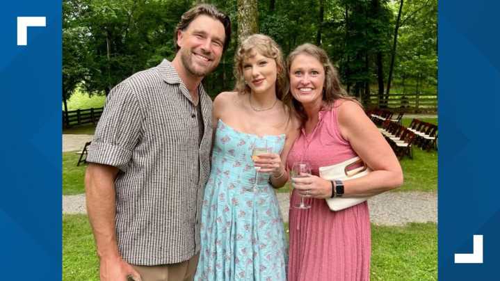 Taylor Swift, Travis Kelce spotted at Knoxville wedding