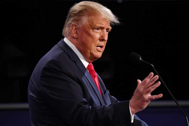 President Trump Shares Wild Conspiracy Theory About Joe Biden