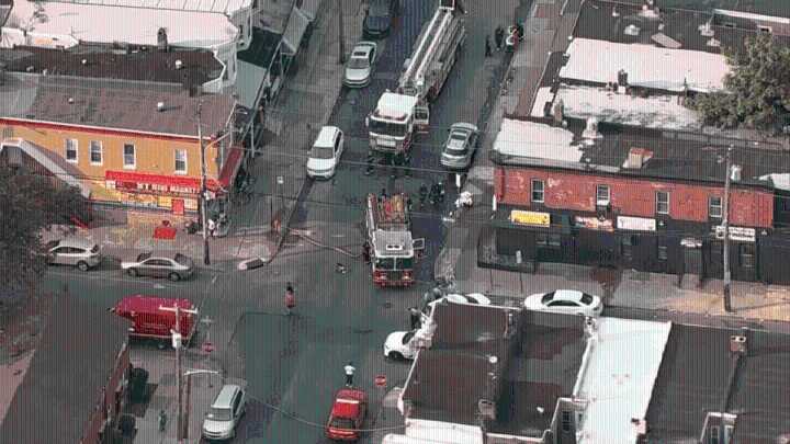 Crews respond to house fire in West Philadelphia
