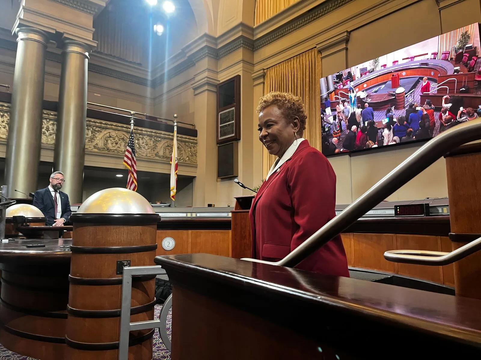 Oakland Mayor Barbara Lee’s inaugural fund committee is raising big bucks