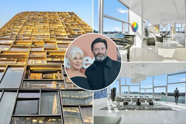 Hugh Jackman has split his NYC penthouse with his ex