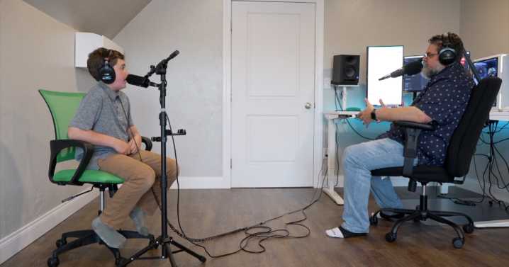 Fun beyond the screen: Father-son duo reaches a year of podcasting
