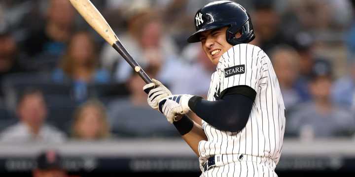 Anthony Volpe exits game after hit
