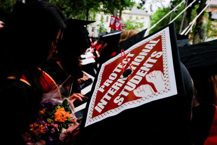 Harvard reacts to Trump blocking foreign students from attending university