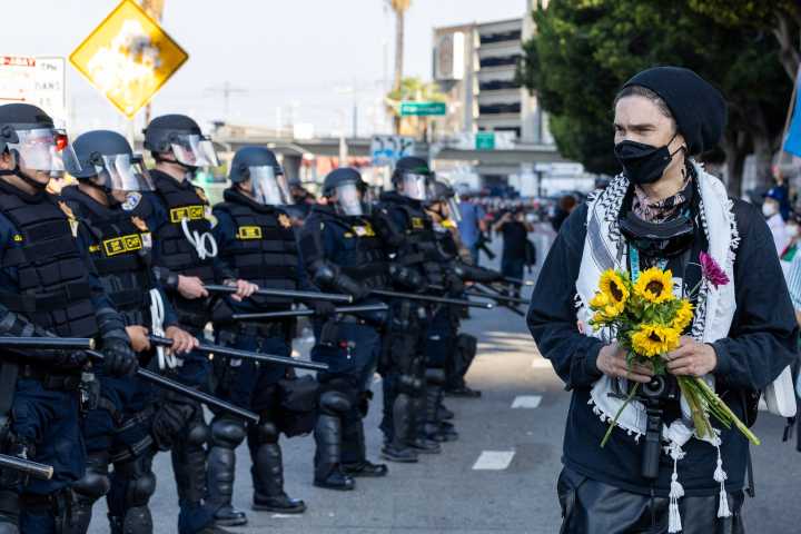 Trump says LA is under siege, but the mayor and governor paint a different picture