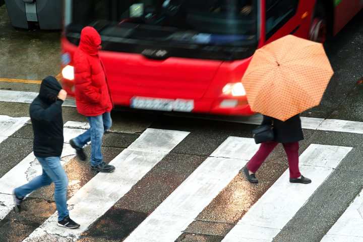 Accidentes viales: Los estados más peligrosos para los peatones en EE.UU.