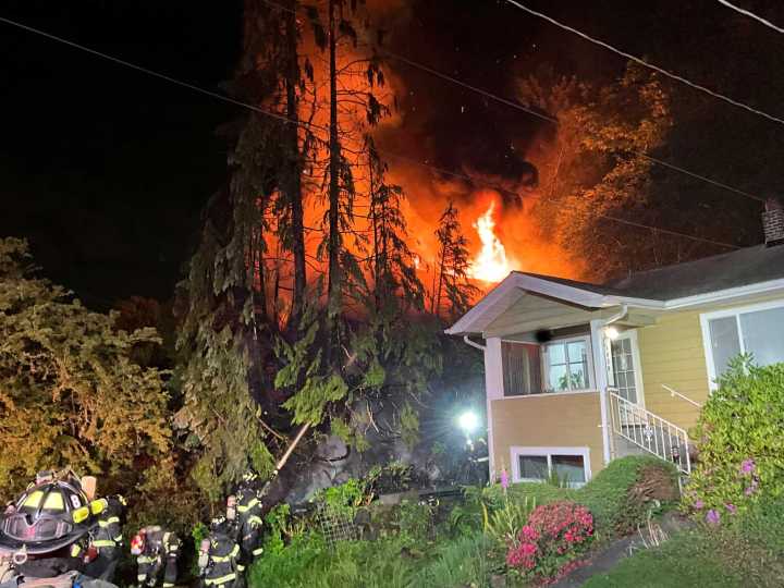 Person rescued in 2-alarm residential fire in the Wallingford neighborhood