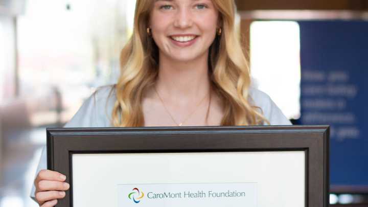 Stuart W. Cramer grad wins four-year scholarship from CaroMont