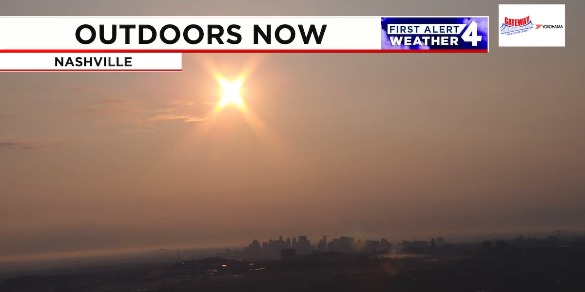 Canadian wildfires create hazy skies in Middle Tennessee