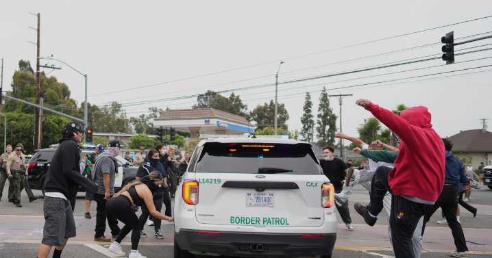 Trump calls up National Guard to quell violent protests in California