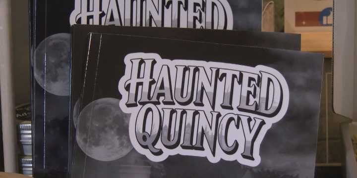 Local author’s book delves into Quincy’s haunted past