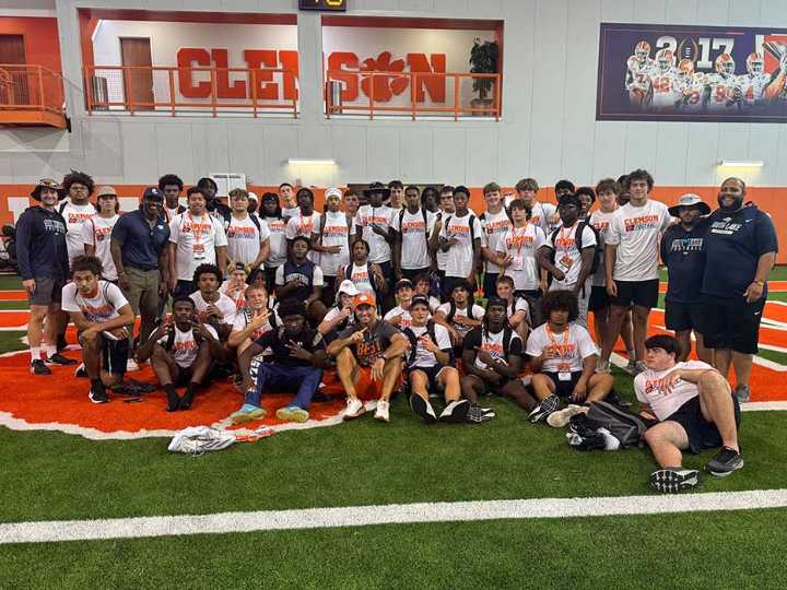 South Lake Eagle Football Team Hits the Road for Annual College Tour