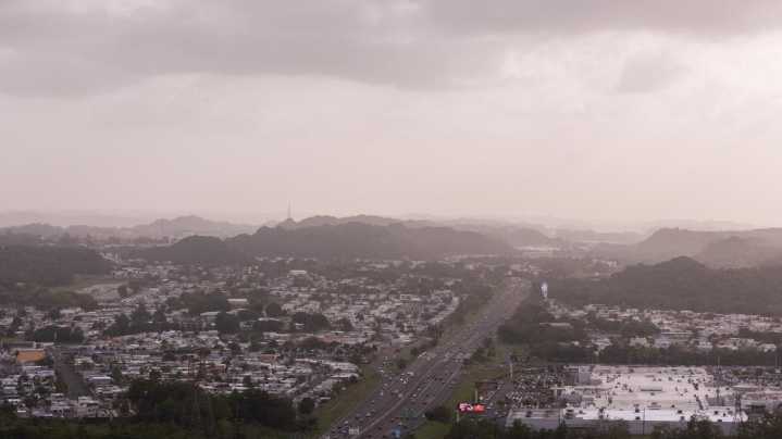 Sahara dust cloud blankets Caribbean, en route to US