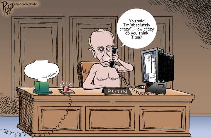 Editorial cartoon for Saturday, June 7, 2025