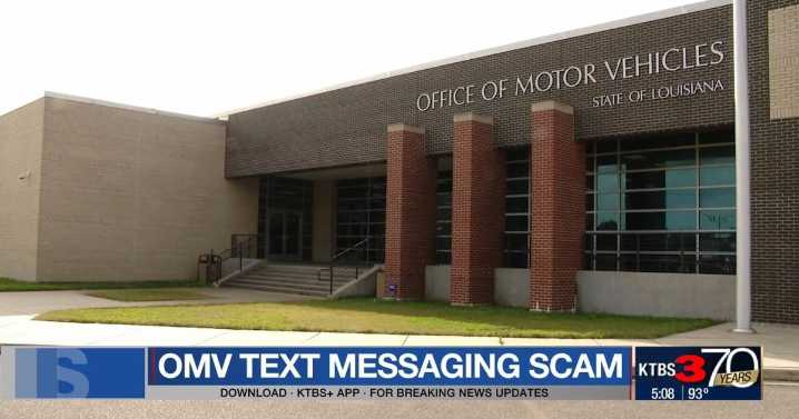 Louisiana agencies warn public about traffic ticket text message scam