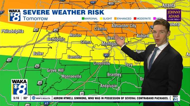 Scattered storms throughout the weekend, some could be severe