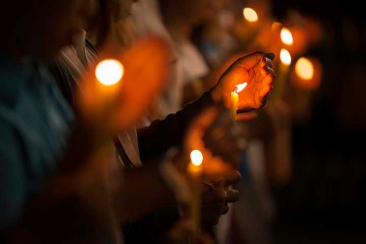 Candlelight Vigil for Slain Baldwin Park Police Officer Friday Night