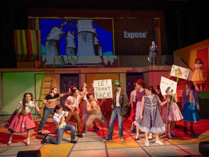 Campy, quirky, and full of heart: Piedmont Players brings undead romance to life in 1950s rock ‘n’ roll zombie love story