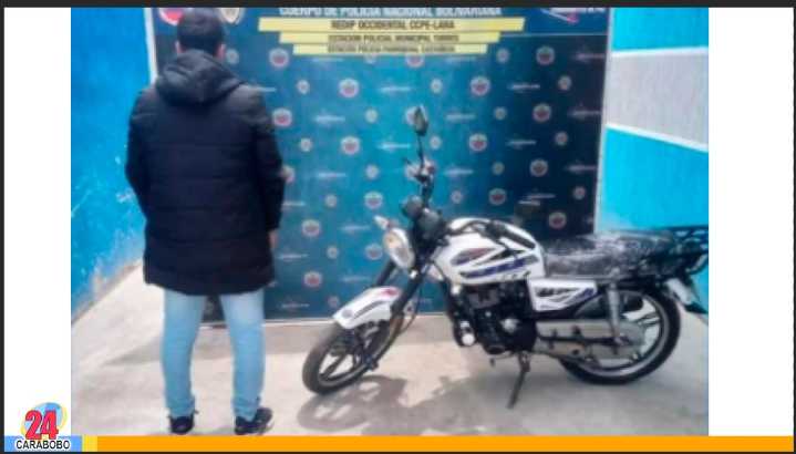 Detenido motorizado por maniobras indebidas en el estado Lara (VIDEO)