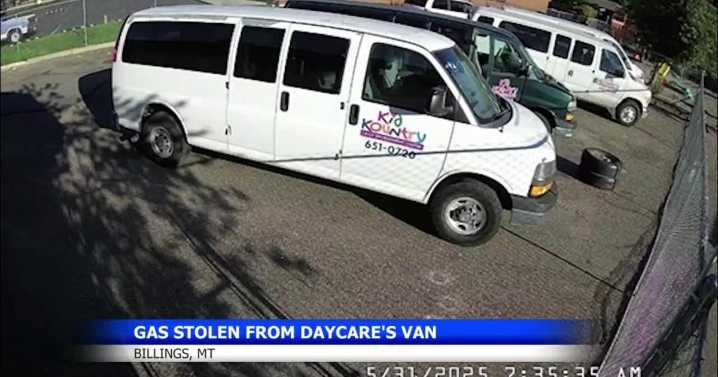 Thieves target Kid Kountry Daycare van in Billings, disrupt operations