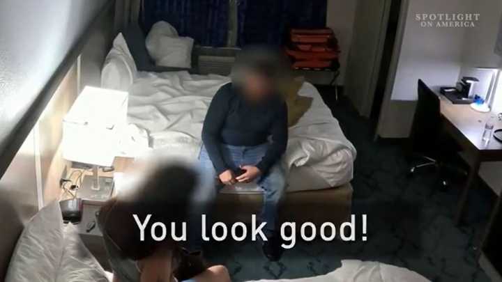 EXCLUSIVE VIDEO: Undercover sting identifies human sex trafficking victims