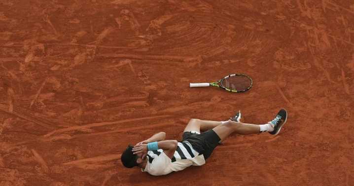 Alcaraz produces another major comeback to win French Open final in five