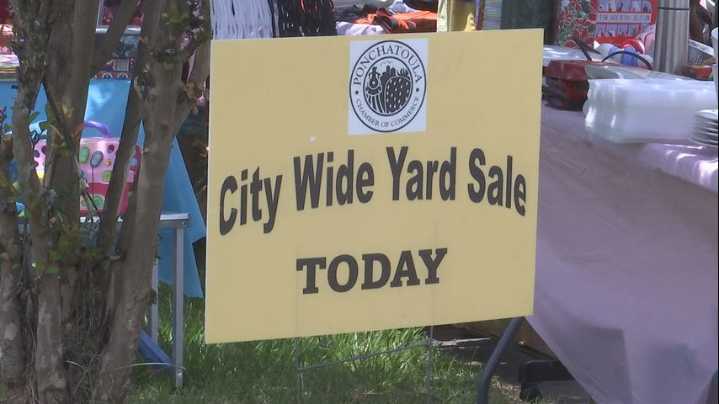 City wide yard sale in Ponchatoula brings visitors, community together