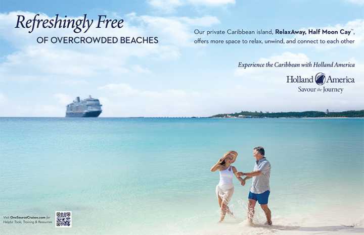 Holland America Launches New Refreshingly Free Campaign