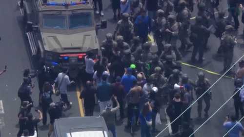 Federal authorities arrest dozens for immigration violations across Los Angeles