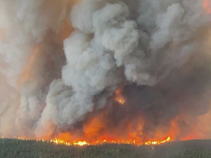 Wildfire live updates: Alberta evacuations continue as fires spread