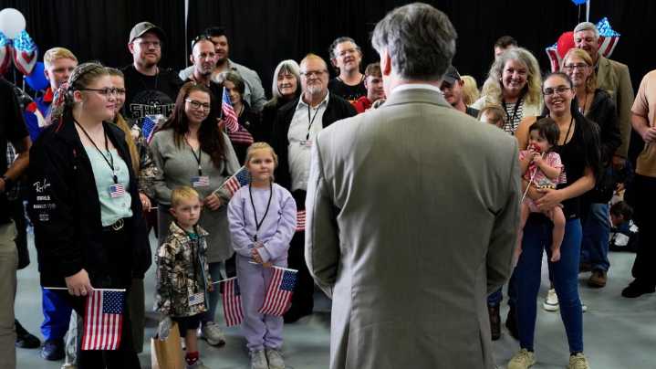 More white South Africans arrive in the US under a new refugee program