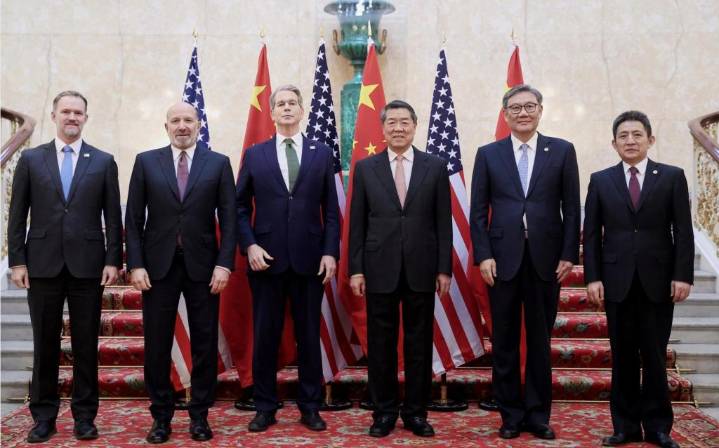 US-China trade talks in London enter their second day