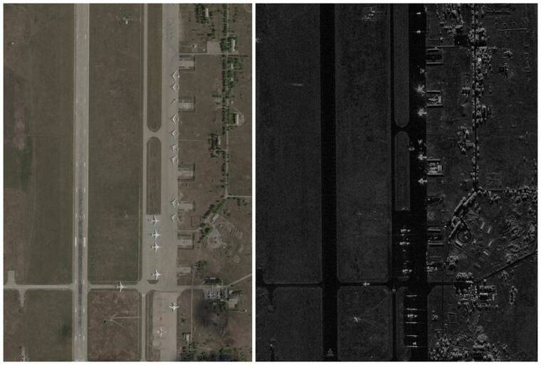 Satellite images show Ukraine destroyed Russian bombers in drone strike