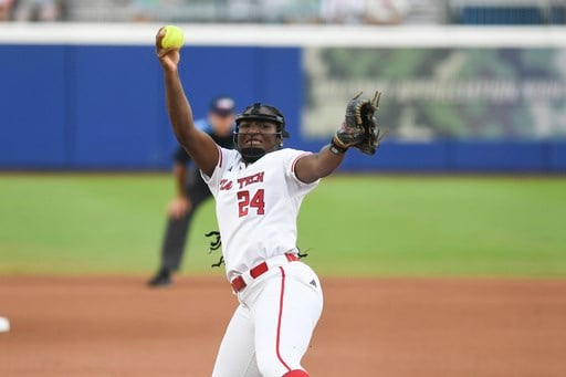 Canady tosses 6-hitter as Texas Tech beats Texas 4-3 to set up decisive Game 3 at WCWS